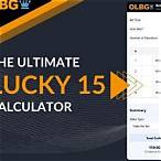 free bet calculator lucky 15